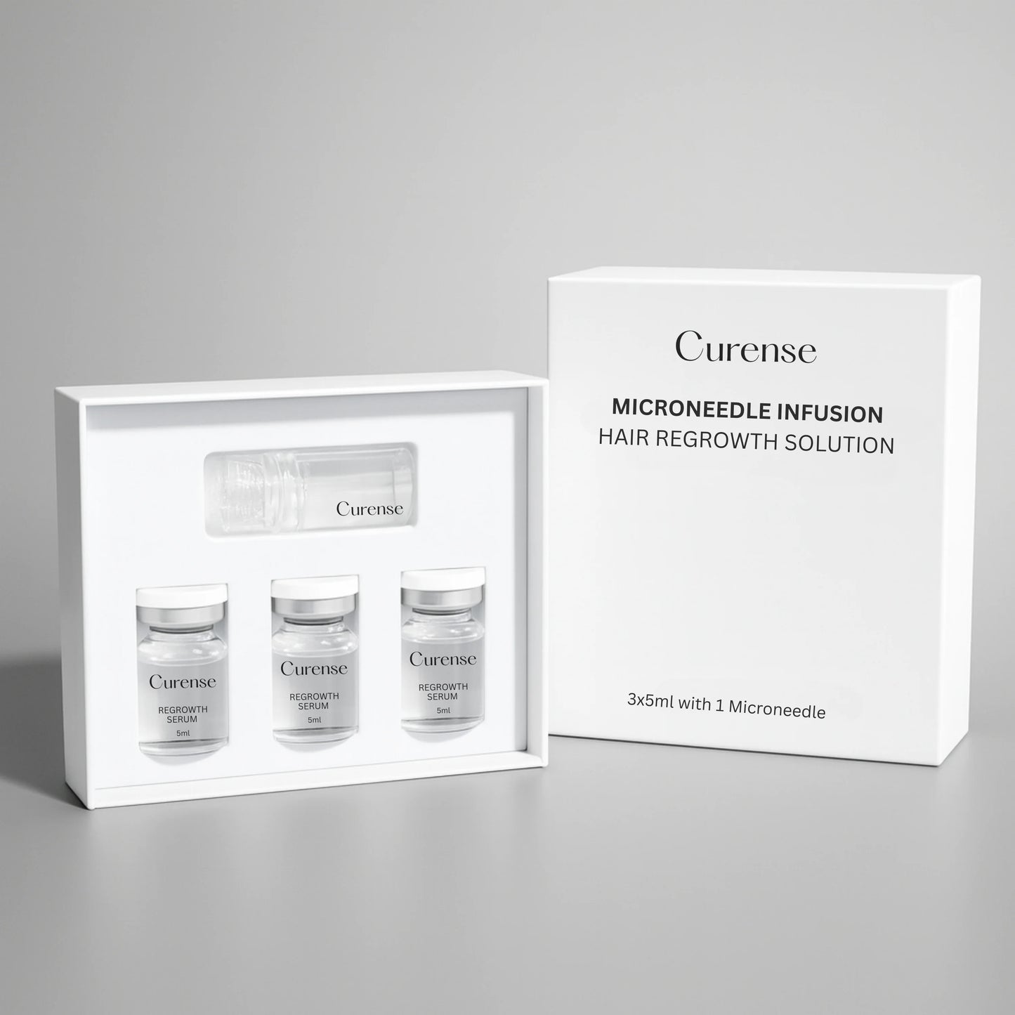 CURENSE - Sistema di micro-infusione per la ricrescita dei capelli