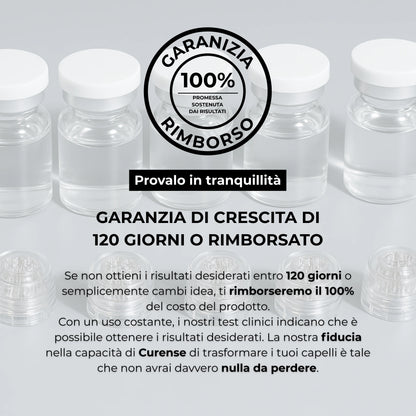 CURENSE - Sistema di micro-infusione per la ricrescita dei capelli