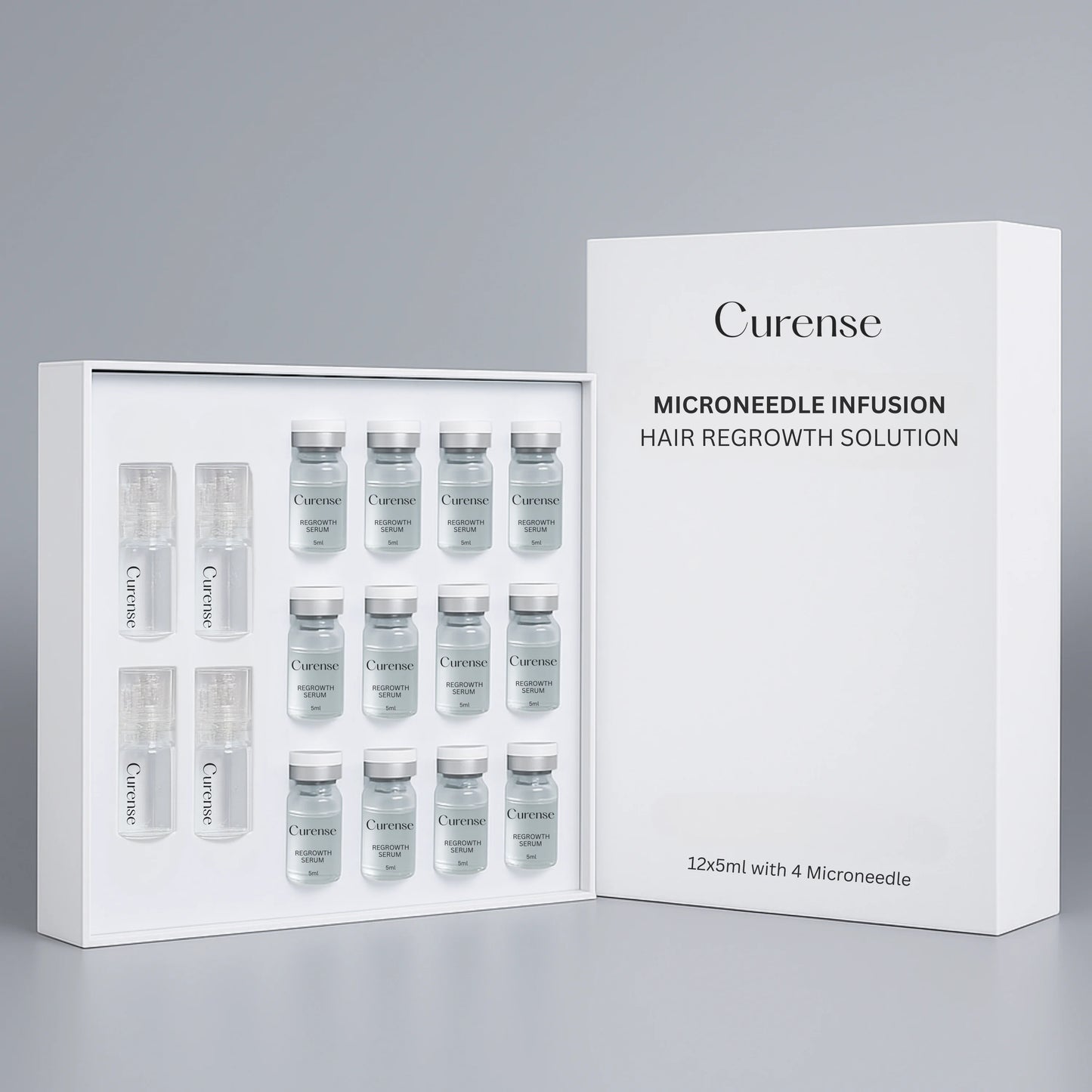 CURENSE - Sistema di micro-infusione per la ricrescita dei capelli