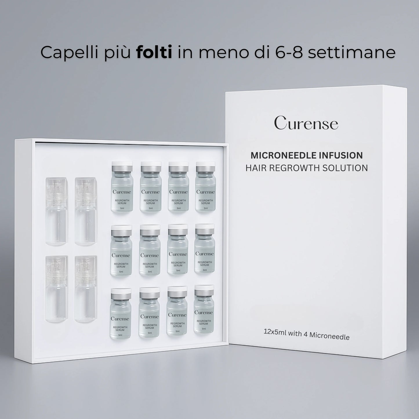 CURENSE - Sistema di micro-infusione per la ricrescita dei capelli