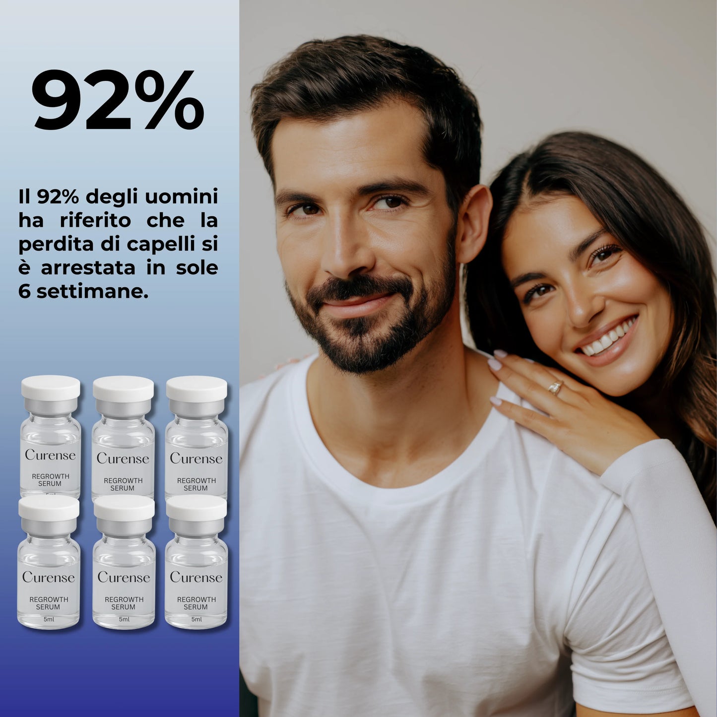 CURENSE - Sistema di micro-infusione per la ricrescita dei capelli