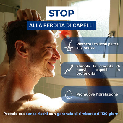 CURENSE - Sistema di micro-infusione per la ricrescita dei capelli
