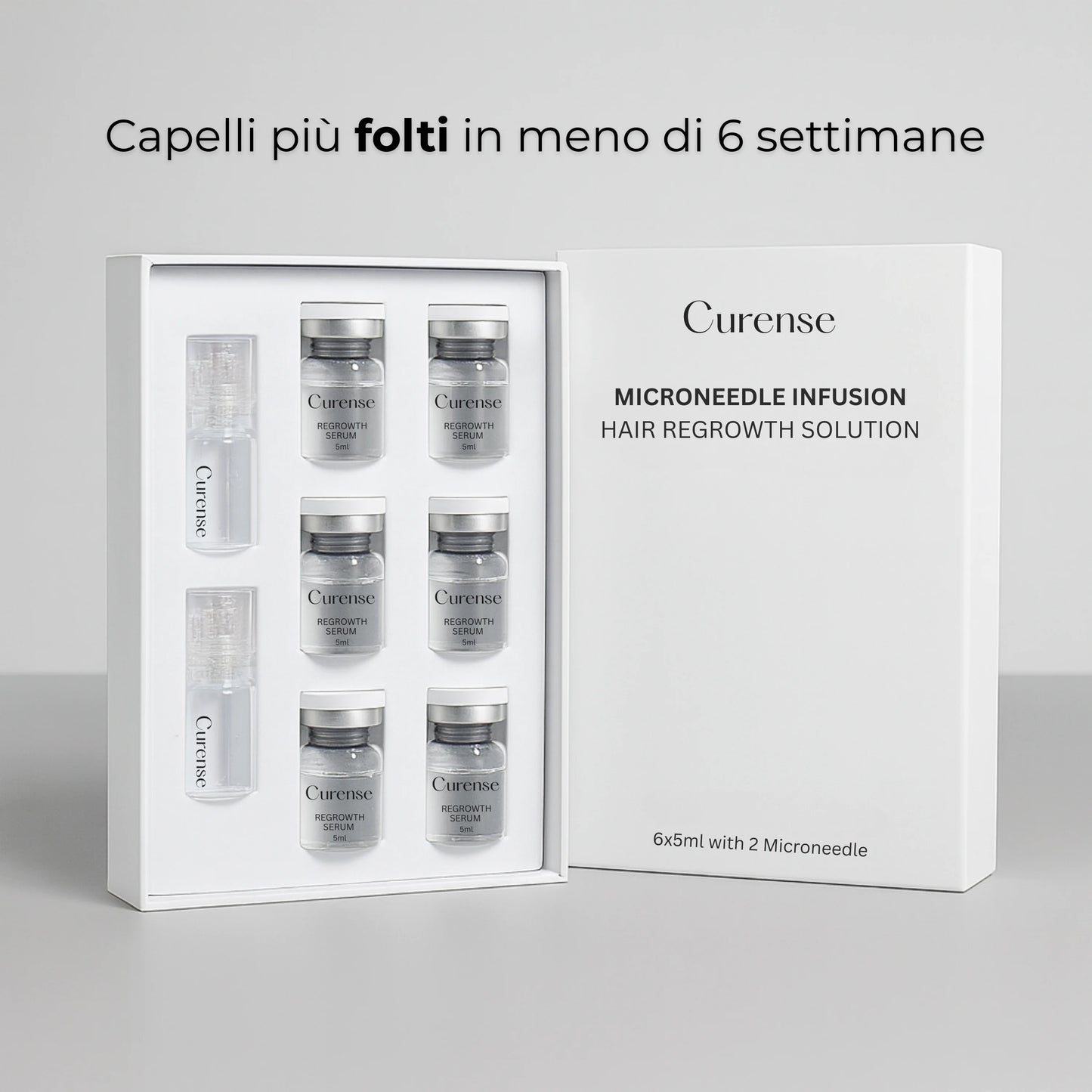 CURENSE - Sistema di micro-infusione per la ricrescita dei capelli