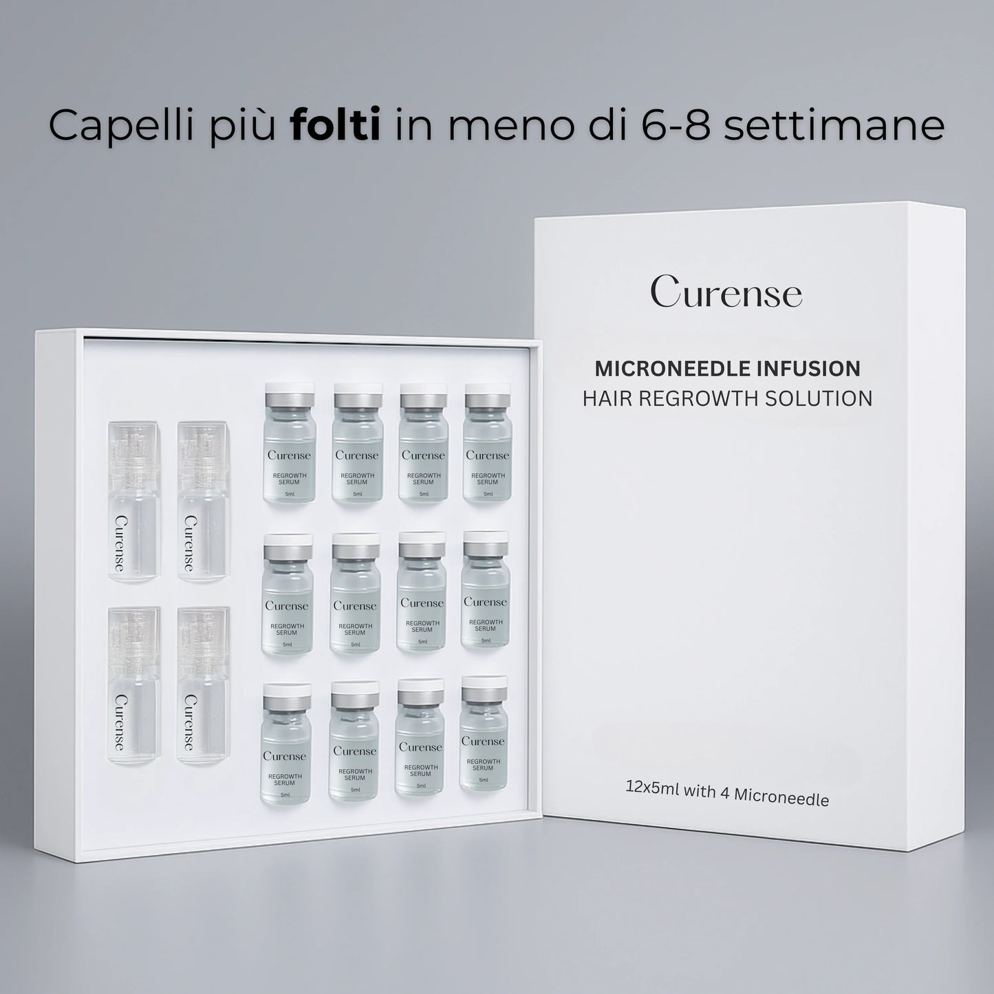 CURENSE - Sistema di micro-infusione per la ricrescita dei capelli