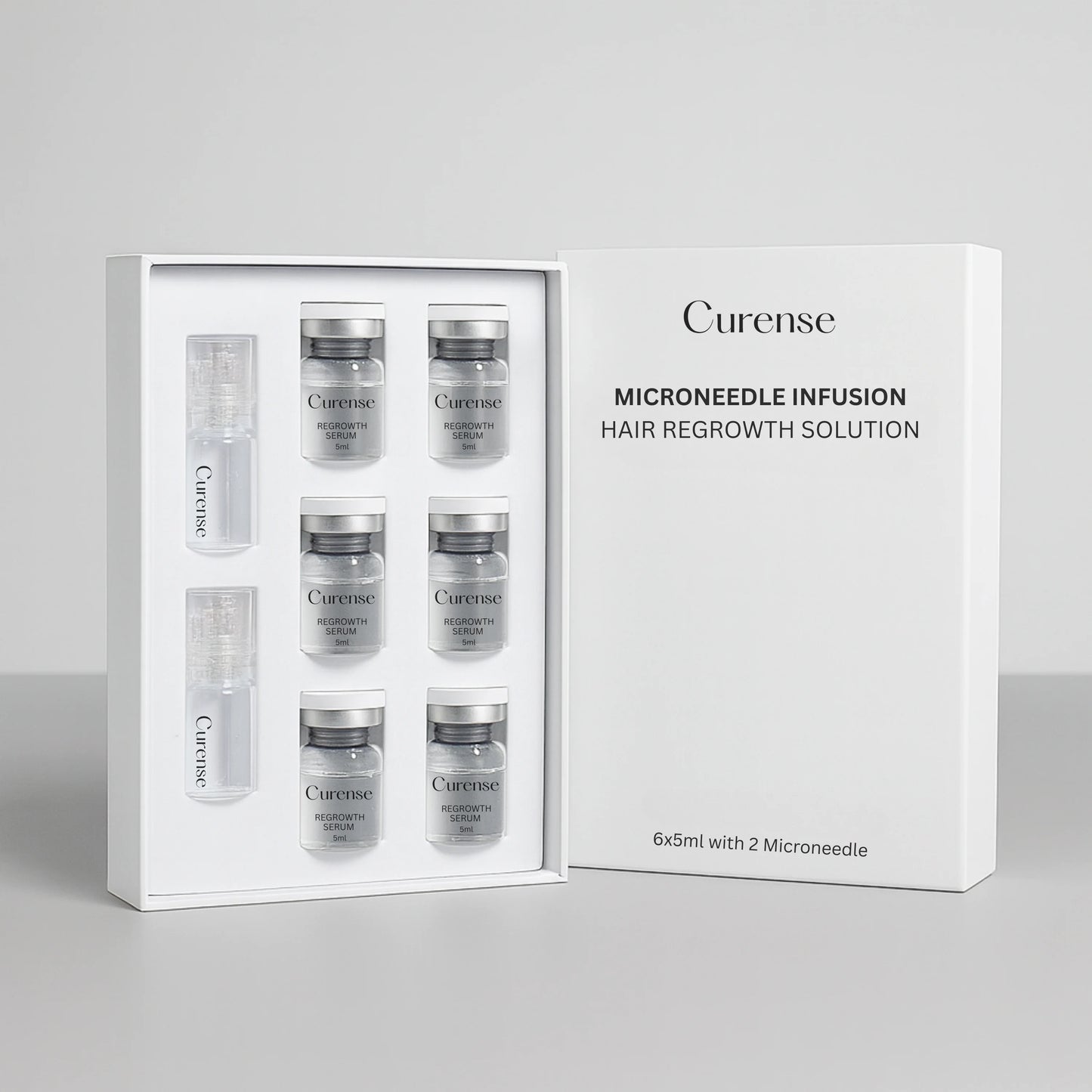 CURENSE - Sistema di micro-infusione per la ricrescita dei capelli